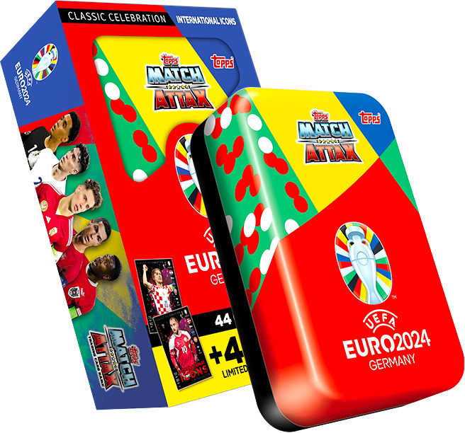 Puszka Duża EURO 2024 Match Attax karteina pl